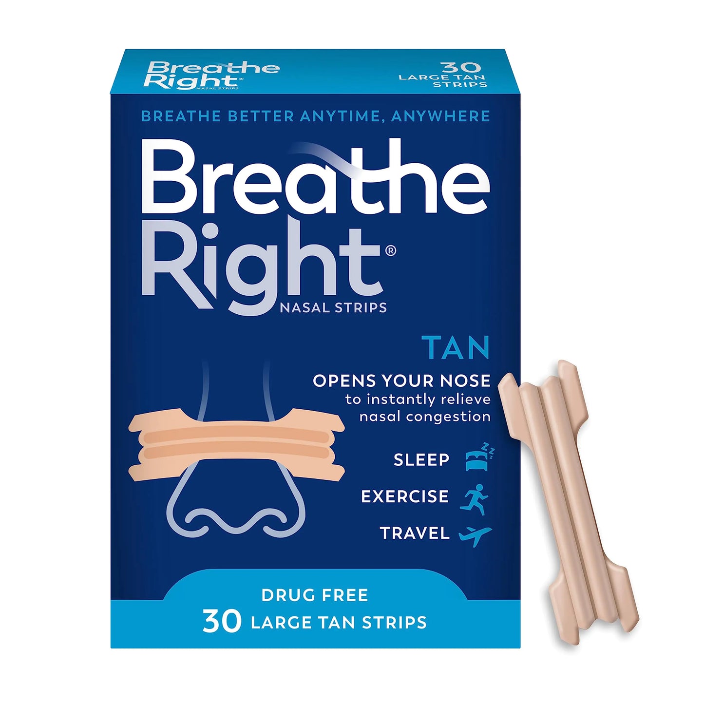 SnoreLess Nose Strips